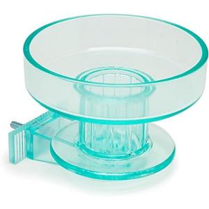 Lixit Quick Lock Bird Cage Bath for Lovebirds, Canaries, Finches, Parakeets, and Cockatiels and Other Small to Medium Feathered Friends (Pack of 3)