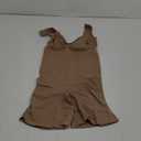 SHAPERX Women's Bra Free Bodysuits Tummy Control Shapewear Mid Thigh Body Shaper with Removable Pads 4XL