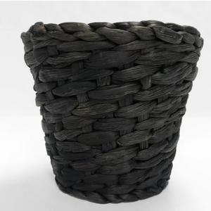 SEDLAV 6-Inch Weave Seagrass Basket Planter with Resin Liner - Set of 2 Plant Containers- Easy Planting and Maintenance. Better for Indoor or Outdoor use Made from Seagrass Material.