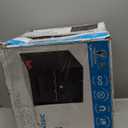 Architectural Mailboxes 6200B-10 Oasis Classic Locking Post Mount Parcel Mailbox with High Security Reinforced Lock,Black,18.00 x 15.00 x 11.50 inches