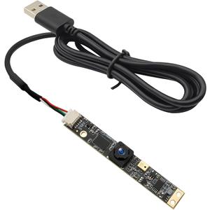 SVPRO 8MP USB Camera Module with Microphone Wide Angle Computer Camera Fixed Focus 4K Lightburn Camera for Laser Engraver Embedded UVC Webcam Board Small Security Camera for PC, Raspberry Pi