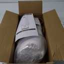 Halloween Decorations Outdoor - 5FT Large Hanging Ghost Swing with Remote Control String Lights & Upgraded Sheet, Scary Ghost Halloween Party Decor Outside for Tree Porch Yard Garden Lawn