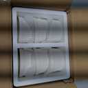 MALACASA Ramekins 8 oz Oven Safe, Porcelain Creme Brulee Ramekins Pudding Custard Cups Ceramic Souffle Dishes Ramakan Ramiken Ramicans Baking Bowls Set of 6, White, Series RAMEKIN-DISH