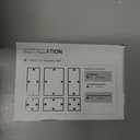 NeatiEase Peel and Stick Wall Molding Kit 6-Frame Premade, Luxe Architectura Wall Moulding Panel Frame, Self Adhesive Wainscoting Panels, Accent Molding Trim for Interior Walls Home Decor (Width:1.4", White)