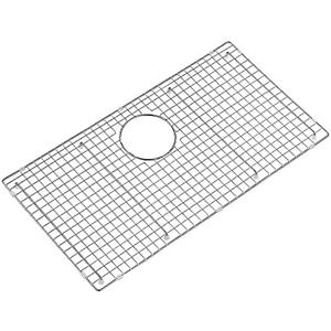 CIPOTAL 27.6 in. x 14.6 in. Rear Drain Kitchen Sink Protector with Supersoft Silicone Feet in 304 Grade Stainless Steel