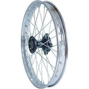 Hauertzx Wheel Rim Hub Compatible for 70CC 90CC 110CC 125CC 140CC 150CC 160CC Off Road Motocross Pit Dirt Rocket Bike (Silver, 70/100-17" 15mm)