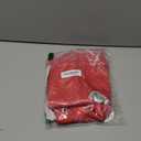 Horaldaily Christmas Tablecloth 52×70 Inch, Winter Snowman House Christmas Trees Red Washable Table Cover for Party Picnic Dinner Decor