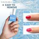 Gel Nail Polish Remover: Safe Gel Polish Remover Kit for Gel Polish Set with Latex Tape 3 in 1 Nail Strengthener & Nail Tools in 3-5 Minutes