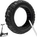 10x2.70-6.5 Solid Tire, 10 inch Tires Replacement, 70/65-6.5 Scooter Tubeless Solid Tire, for Emove Cruiser Hover-1 Alpha Evercross H5 Boyueda 5600 Watt Electric Scooter (1 Pack)