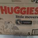 Huggies Size 5 Diapers, Little Movers Baby Diapers, Size 5 (27+ lbs), 132 Count (2 Packs of 66)