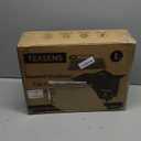 Oversized Clear Hat Storage Box for Women, Cowboy Hat Organizer for Closet, Wide Brims Hat Case with Carrying Handles, Hat Bag (Black)