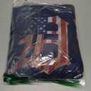 Detroit MichiganAmerican flag Old English D Hoodie Pullover Hoodie, XL, Navy Blue