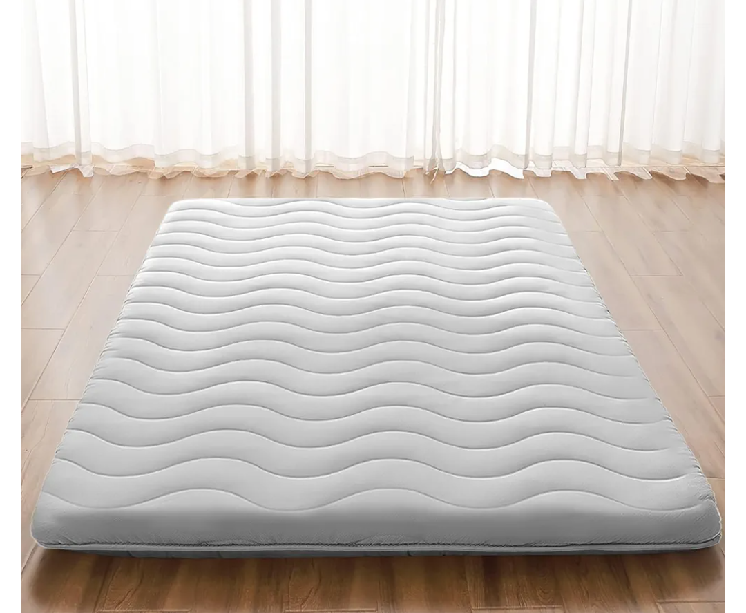Density Comfortable Foam, 4" Thicken Foldable Mattress Tatami Mat Sleeping Pad, Ideal for Comfort and Support, Kids Floor Lounger Pillow Bed Sofa
