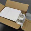 TOP-Pindu 30 White Paper Bags with Handles - Craft Party Bags for Birthday, Size 21 * 11 * 27cm