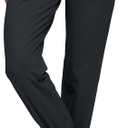 Libin Women's Joggers Pants Athletic Casual Sweatpants Petite/Regular/Tall (Black, L)