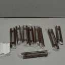 uxcell 8 Pack Self-Stick Push Pull Helper, 6 Inch Plastic Adhesive Cabinet Handles Round Stick-on Handle for Kitchen Cabinet Window Sliding Closet Door Wardrobe(Rose Gold)