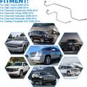 For 2008-2014 Tahoe Suburban Avalanche Rack Pinion Transfer Lines Hard lines on Rack Replacement For 15254059 15254058