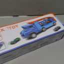 Toddler Car Truck Toys for 3 4 5 6 7 8 Years Old Boys, Transporter Truck Toy Track Set with 12 Die-Cast Car Toys, Toy Gifts for 3 4 5 6 Year Old Boys Kids