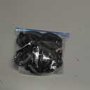 SlowTon Dog Seat Belt for Car, 2 Pack Dog Car Harness Seatbelt Adjustable with Elastic Bungee Buffer, 2 in 1 Pet Car Leash Headrest Restraint Dog Reflective Safety Tether (Black, Headrest+Clip)