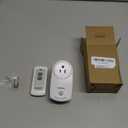 Remote Control Outlet, TESSAN Wireless Electrical Plug Switch for Lights, Lamps, Fans, 100ft RF Range, 1200W (1 Remote + 1 Outlet)