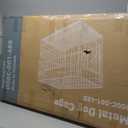 Dog Crate - Extra Large 48 Inch Double Door Portable Dog Cage, Metal Wire Pet Kennel with Secure Lock, Leak-Proof Pan Tray, Foldable Design for Dogs Pets Indoor Training and Outdoor Trave