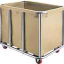 Commercial Laundry Cart with Wheels,400L for Home,Hotel(Beige)
440 lbs Large Industrial Laundry Cart,Rolling Laundry Cart with Sturdy Stainless Steel Frame and Oxford Bag for Hospital