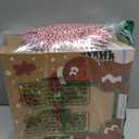JOYIN 24 PCS Christmas Cookie Gift Baking Box 8.75" x 5.75" x 2.75” with Window Auto-Popup, Xmas Holiday Treat Boxes Containers with Tags for Party Favor Pastries, Cupcake, Brownies, Donut Gift-Giving, 24 Count