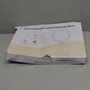 Lighted Makeup Mirror, 3000 mAh Rechargeable Double Sided Magnifying Vanity Mirror with 3 Colors, 1x/10x, 360 Rotation , Brightness Adjustable Magnification Cosmetic Light up Mirror, Women Gift (Chrome)