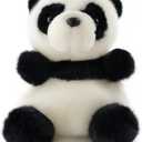 Sew Butiful 8.6" Panda Stuffed Animals Plush, Cute Plushies for Animal Themed Parties Teacher Student Award, Animal Toys for Baby, Boy, Girls, Great for Nursery, Room Decor, Bed (Panda)