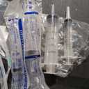 8Pcs Plastic Syringe Set 60ml 20ml Industrial Plastic Syringe with Handy Tubing 30cm(12in) for Refilling Fluids, Feeding Pets, Drawing Oil, Measuring, Watering, Multiple Uses, 20mlx2 + 60mlx2+ Hosex4