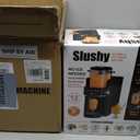 Slushie Machine, Ice Cream Maker, Slushy Machine for Home and Families, No ice needed with Rapid Chill & Temperature Control, Multi-function for Margarita, Frapp, Easy to Clean, Black