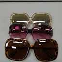 miyya Oversized Polarized Sunglasses Women, Trendy Retro Sun Glasses for Women 2025, Oversized Shades