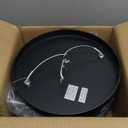 SKEJAO Flush Mount Ceiling Light Fixture,Black 2-Light Hallway Light Fixtures Ceiling,Light Fixtures Ceiling Mount for Farmhouse,Kitchen,Hall,Bedroom,Bathroom (2 Pack) (10.63inch)