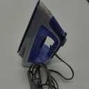 Hamilton Beach Steam Iron & Vertical Steamer for Clothes with Scratch-Resistant Durathon Soleplate, 8' Retractable Cord, 3-Way Auto Shutoff, Anti-Drip, 1500 Watts, Blue