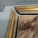 Large Framed Women and Wolves Dark Romantic Girl Wolf Canvas Wall Art, 36"L x 24"W