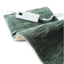 Sunbeam XL Heating Pad for Back & Heating Pad for Neck and Shoulder Pain Relief with Auto Shut Off and Moist Heating Option, 22 x 19, Green