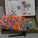 AIYIMUSIDEEN Pink Unicom Building Blocks，Kids Building Toys Set (3500 PCS) Gifts for Adults and Kids