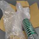 Zubebe 100 Pcs Plastic Champagne Flutes 4.5oz Classic Champagne Clear Plastic Cups Wedding Party Toasting Cocktail Cups Bulk Home Toasting Drinking Party(Green)