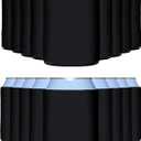 PartyPrints 25 Pack Black Blank Can Cooler Sleeves, Customizable Bulk Insulated Foam for Beer, Collapsible Plain Drink Holder, Cold Soda Insulator, 12oz Regular, 16oz Tall Cans