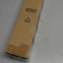 QDWIS Gold Curtain Rods for Windows 28 to 48 inch,1" Adjustable Heavy Duty Window Curtain Rod with Leaf Finials,Rustic Decorative Drapery Rods Set,Size:18-60''