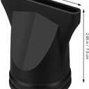 Garneck 2pcs Universal Hair Dryer Diffuser Nozzles Replacement Black Dryer Attachments for Styling and Hairdressing