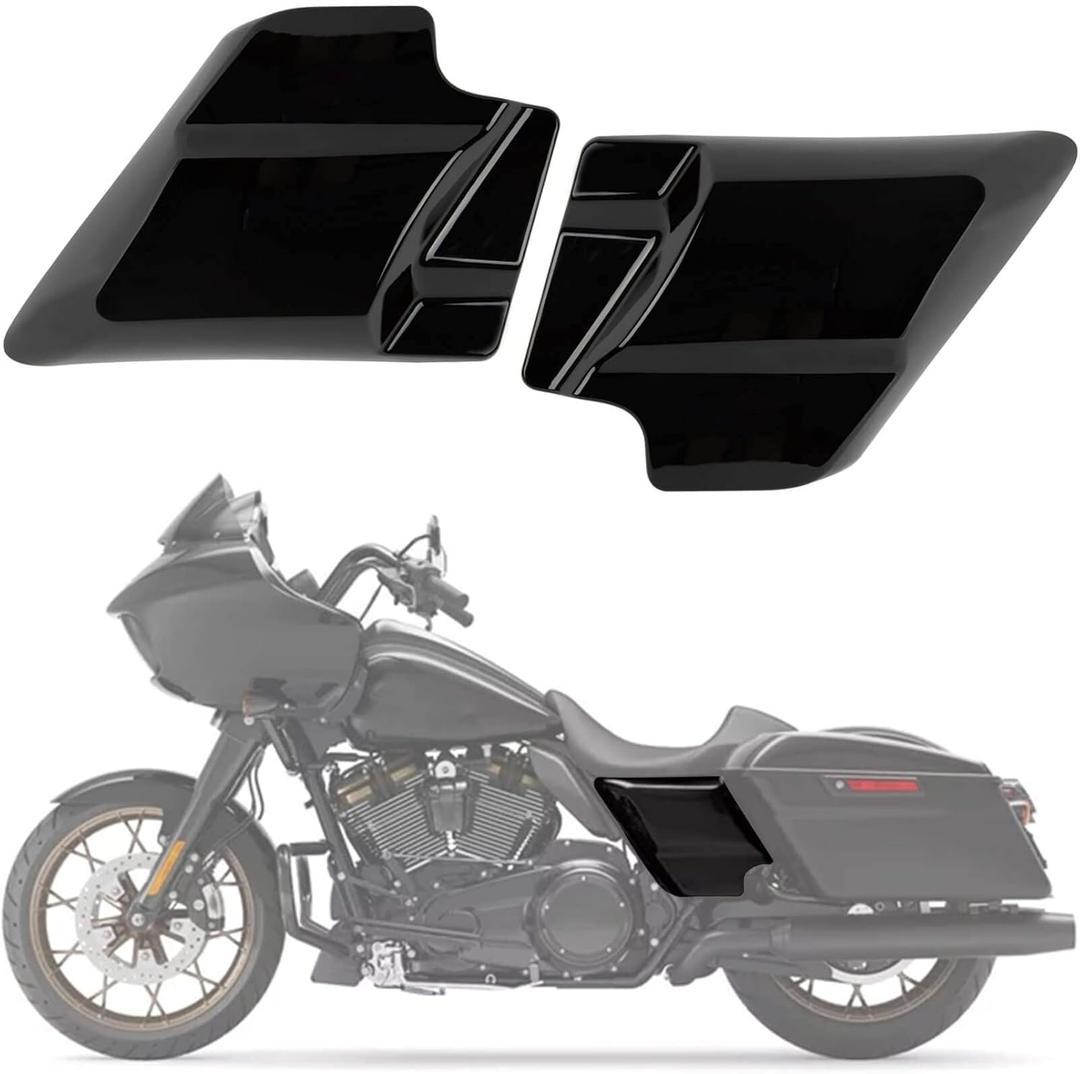 PSLER Side Cover Panels for Touring Street Glide Road Glide Road King Electra Glide Ultra Classic 2009-2024