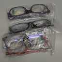 CLASAGA Progressive Multifocus Reading Glasses for Women, Pattern Print Blue Light Block Stylish Ladies Computer Readers (Pattern Design-2)