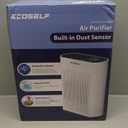 Powerful Air Purifiers for Home Large Room Up to 2400 Ft with Air Quality Monitor 20dB Sleep Mode, Air Purifier for Bedroom Office Living Room HAP602 Eggshell