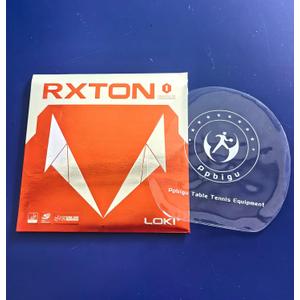 Loki RXTON 1 Table Tennis Rubber, RXTON-1 All Round Spin Control Ping Pong Sponge Rubber for Beginners and Training