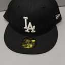 New Era MLB Unisex-Adult New York Yankees (7 3/4, Black/White)