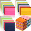 300 Pieces A9 15 Colors Invitation Envelopes for 5.5 x 8.5 Inch Cards Peel and Press Rainbow Seal Mailing Envelopes for Letters Photos Cards Wedding Baby Shower, 5.75 x 8.75 Inch