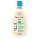 2 x Aveeno Kids 2-in-1 Hydrating Shampoo & Conditioner, Gently Cleanses, Conditions & Detangles Kids Hair, Formulated With Oat Extract, For Sensitive Skin & Scalp, Hypoallergenic, 12 fl. oz