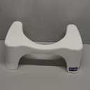 Squatty Potty Simple Curve Toilet Stool. (White)