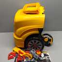 Jumlys Toys for 3, 4, 5, 6, 7, 8 Years Old Boys, Large Truck Engine Toys for Kids 3-5, 5-8 Years Old, Mechanic Repair Set for Boys, Big Truck Builder Kit, Ideal Christmas, Birthday Gifts